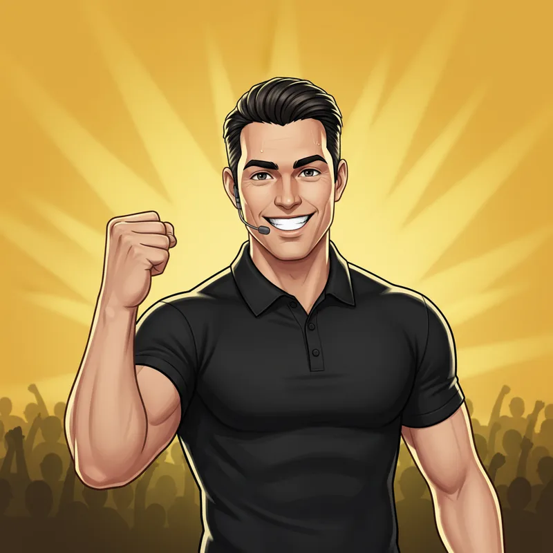 motivational speaker character personality from a character based focus app