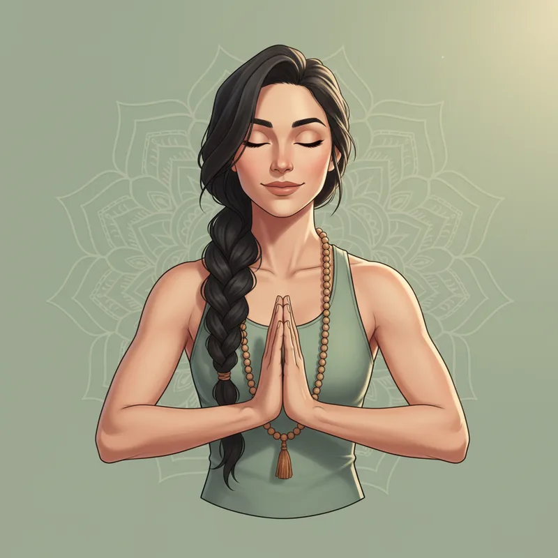 ZalipOff yoga instructor coach character staying balanced instead of falling into the Reels feed