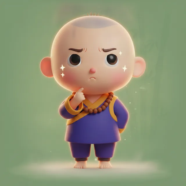 Zen Master character: how to stop doomscrolling calmly